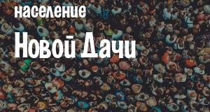 Население Новой Дачи