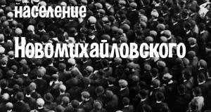 Население Новомихайловского