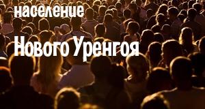 Население Нового Уренгоя