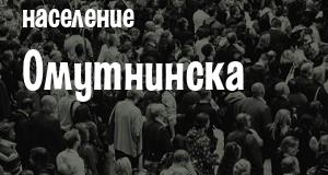 Население Омутнинска