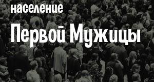 Население Первой Мужицы
