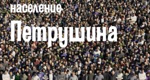 Население Петрушина