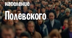 Население Полевского