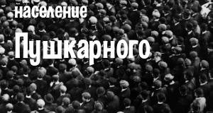 Население Пушкарного