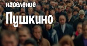 Население Пушкино