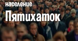 Население Пятихаток