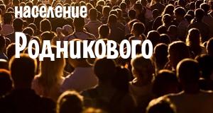 Население Родникового