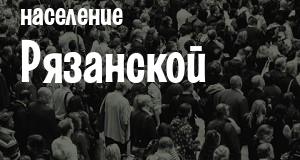 Население Рязанской