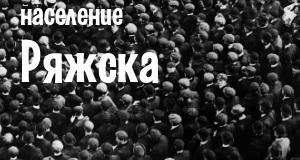 Население Ряжска