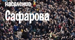 Население Сафарова