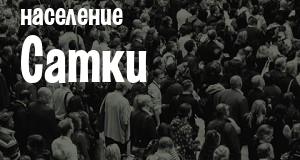 Население Сатки