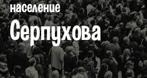 Население Серпухова