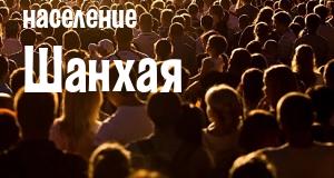 Население Шанхая