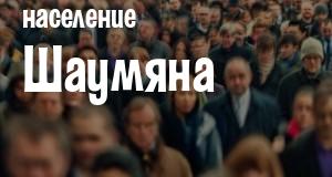 Население Шаумяна