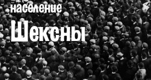 Население Шексны