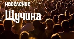 Население Щучина