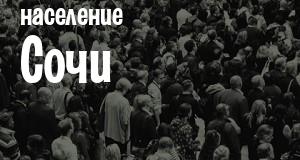 Население Сочи