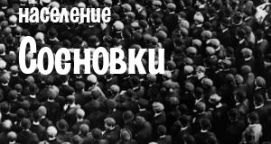 Население Сосновки