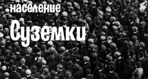 Население Суземки