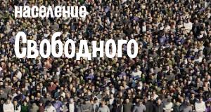 Население Свободного