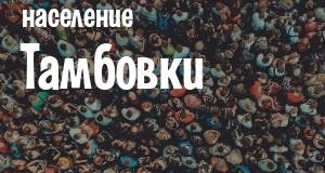 Население Тамбовки