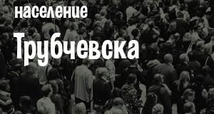 Население Трубчевска