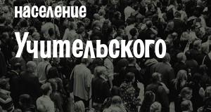 Население Учительского