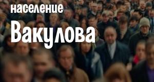 Население Вакулова