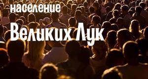 Население Великих Лук