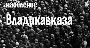 Население Владикавказа