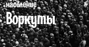 Население Воркуты