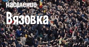 Население Вязовка