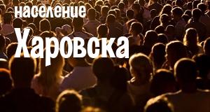 Население Харовска