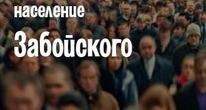 Население Забойского