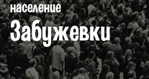 Население Забужевки