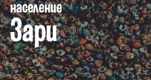 Население Зари
