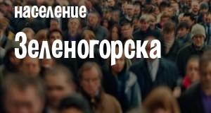 Население Зеленогорска