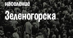 Население Зеленогорска