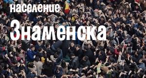 Население Знаменска