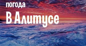 Погода в Алитусе