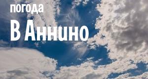 Погода в Аннино