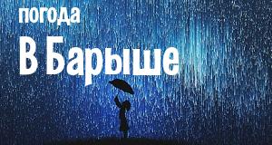 Погода в Барыше