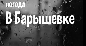 Погода в Барышевке