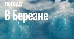 Погода в Березне