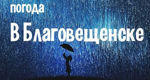 Погода в Благовещенске