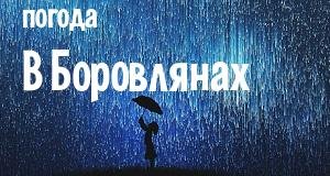 Погода в Боровлянах