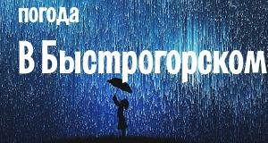 Погода в Быстрогорском