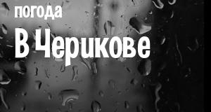 Погода в Черикове
