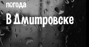 Погода в Дмитровске