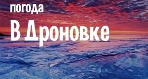 Погода в Дроновке